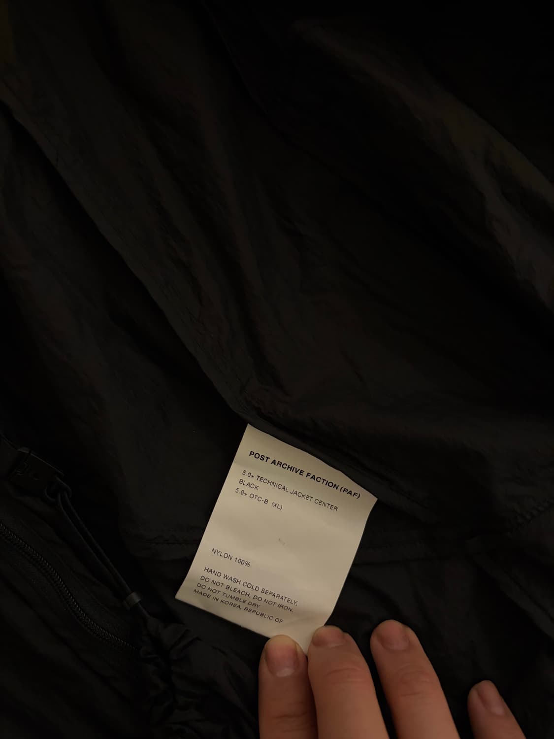 paf 포스트아카이브팩션/ 바람막이 자켓 _ xl  상품이미지4