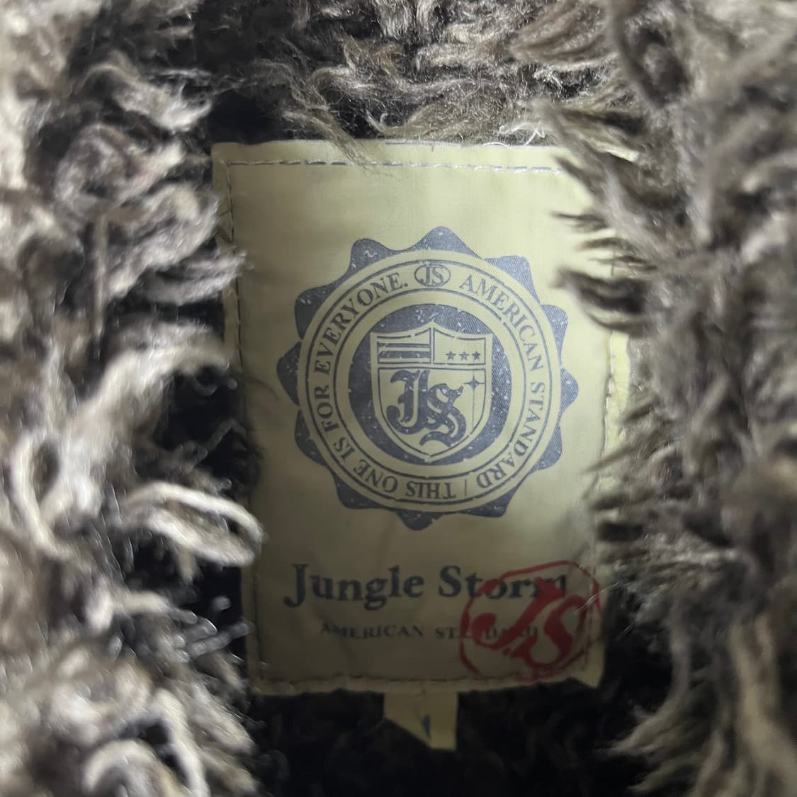 [JUNGLE STORM] 정글스톰 퍼 트리밍 스트라이프 데님자켓 상품이미지5