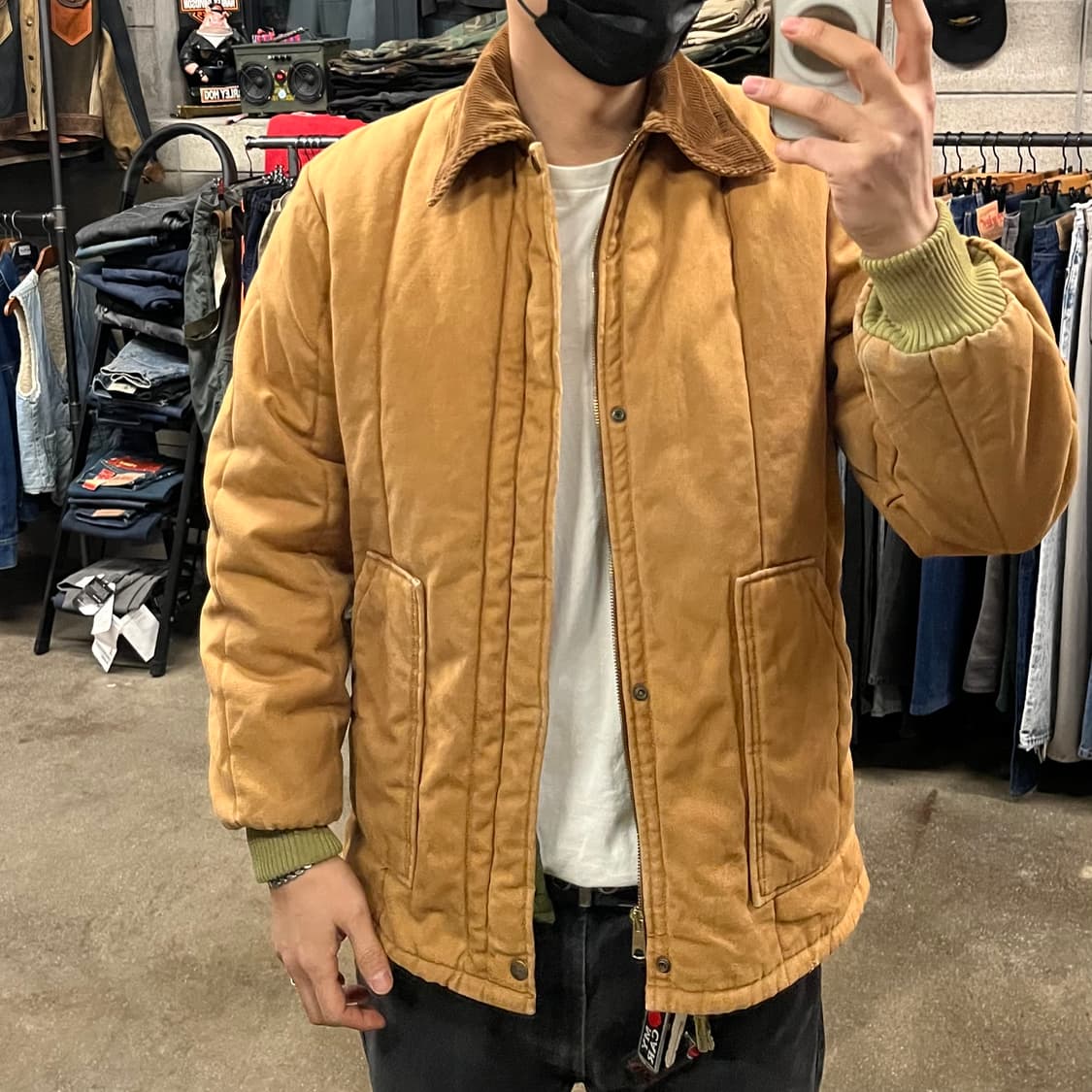 90s Walls 퀼팅 덕 워크 자켓 (105) 상품이미지7