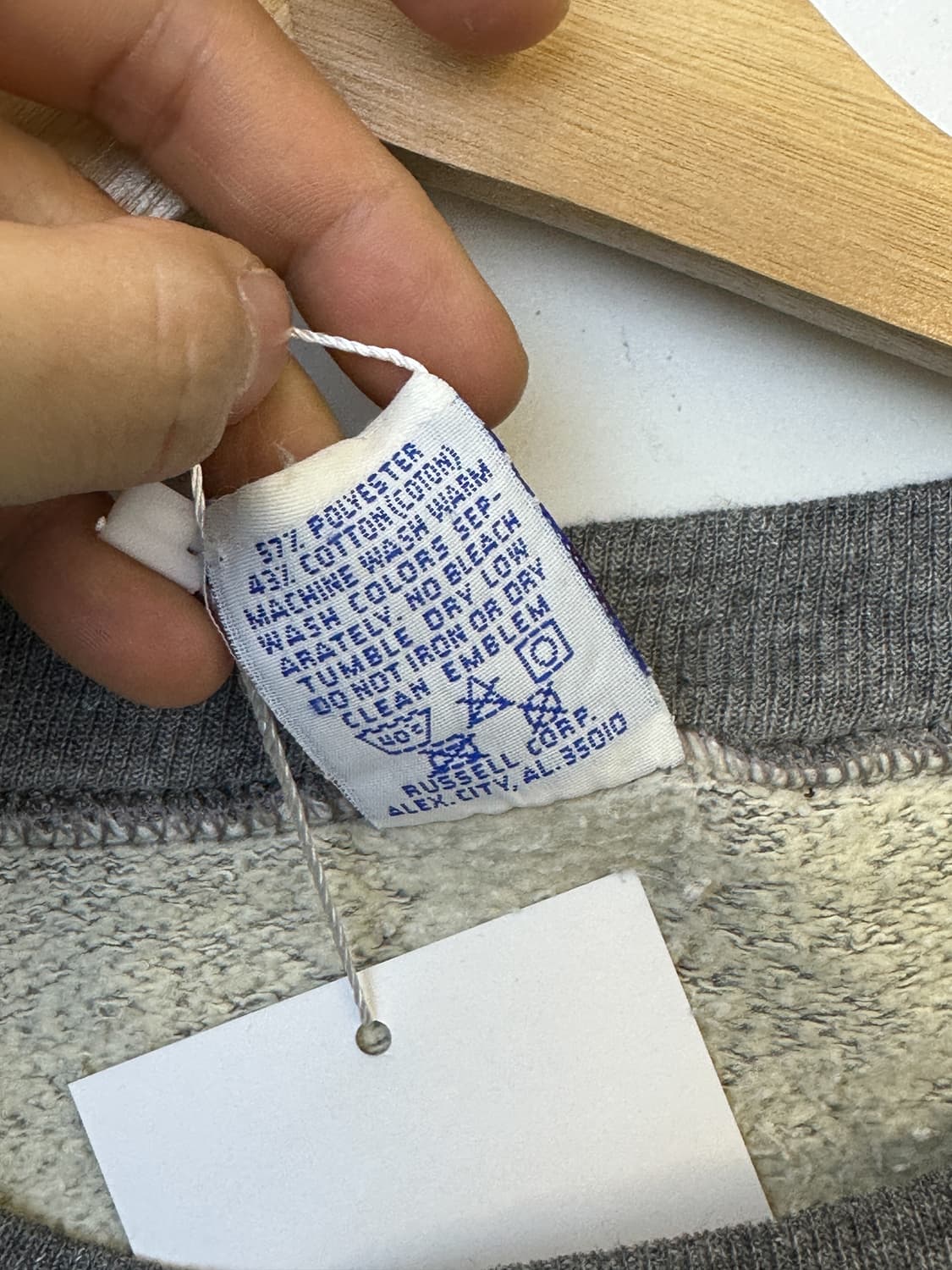 러셀 어슬레틱 90s U.S.A 크루넥 스웻셔츠 상품이미지6