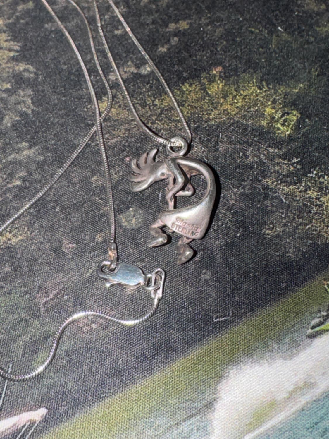 [vtg] 네이티브 아메리칸 나바호 코코펠리 목걸이 상품이미지2