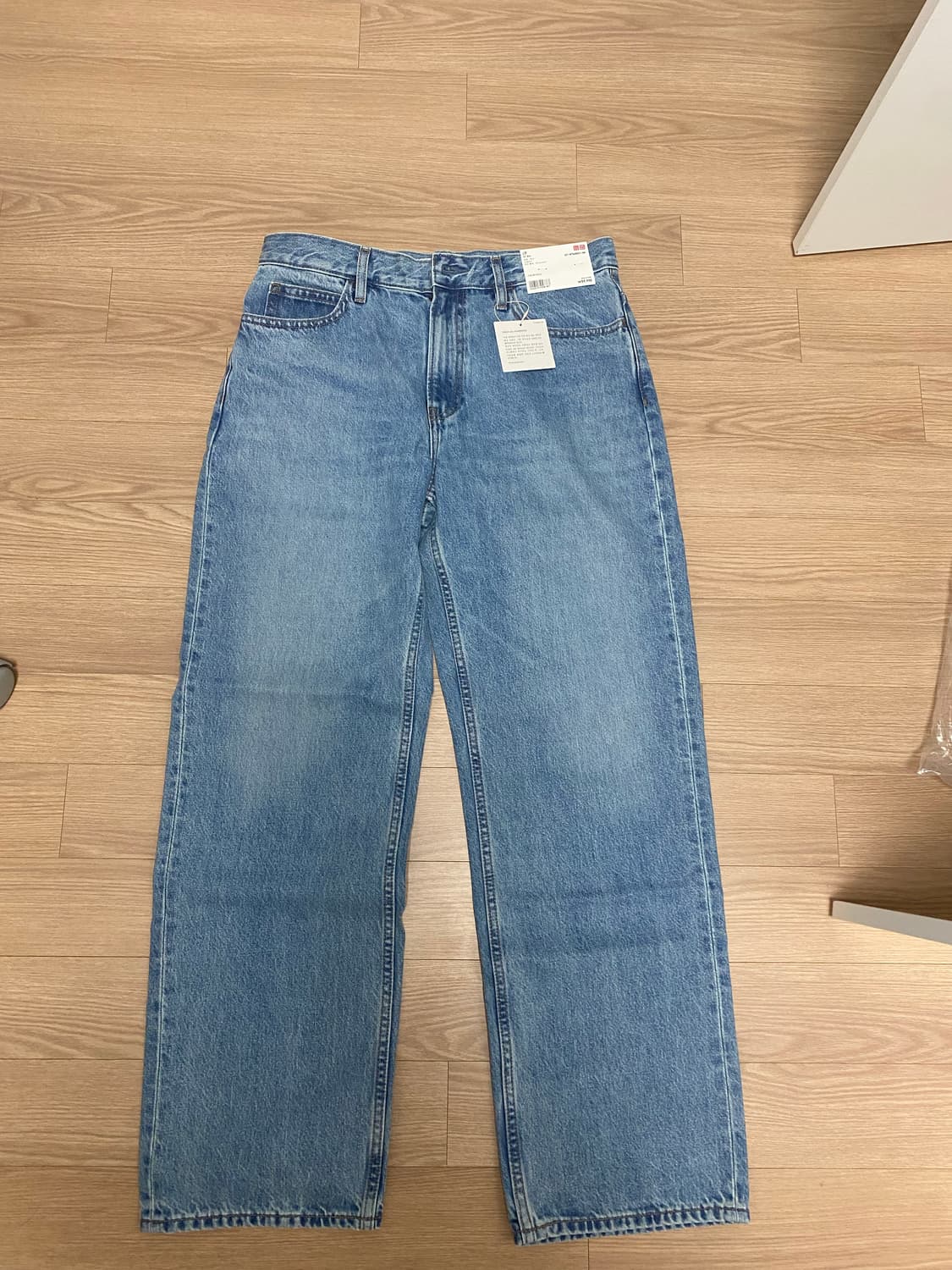 (새상품)유니클로jwa 스트레이트진 연청31사이즈 상품이미지1