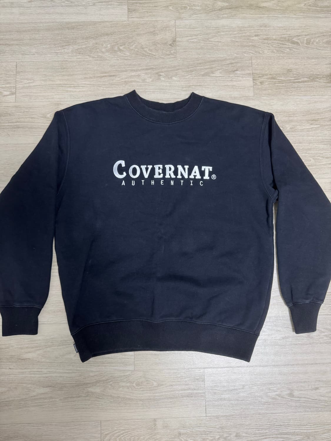 커버낫 어센틱 맨투맨 s (기모) 상품이미지1