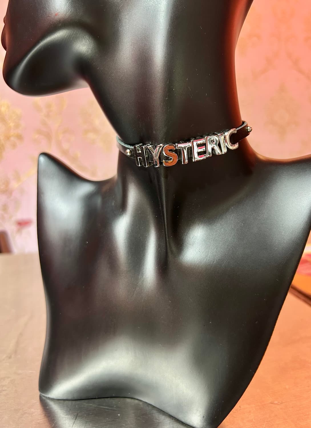 hysteric glamour 히스테릭 글래머 로고 초커 상품이미지1