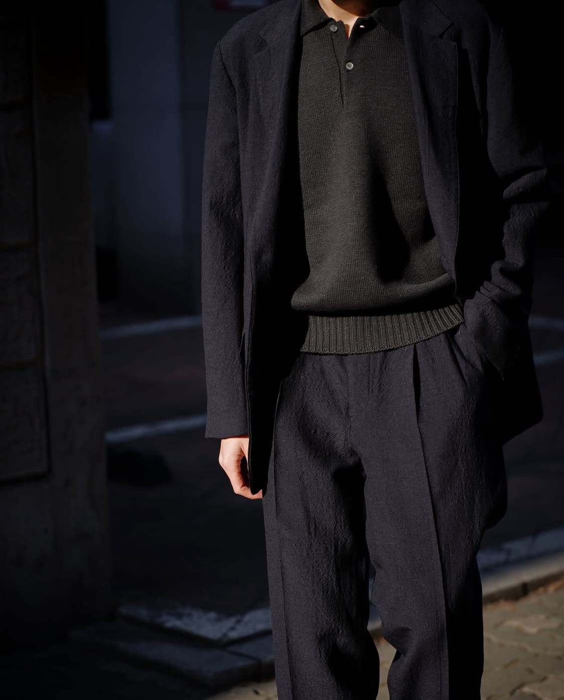 피그벨 24FW KINT POLO GRAPHITE 3 상품이미지2