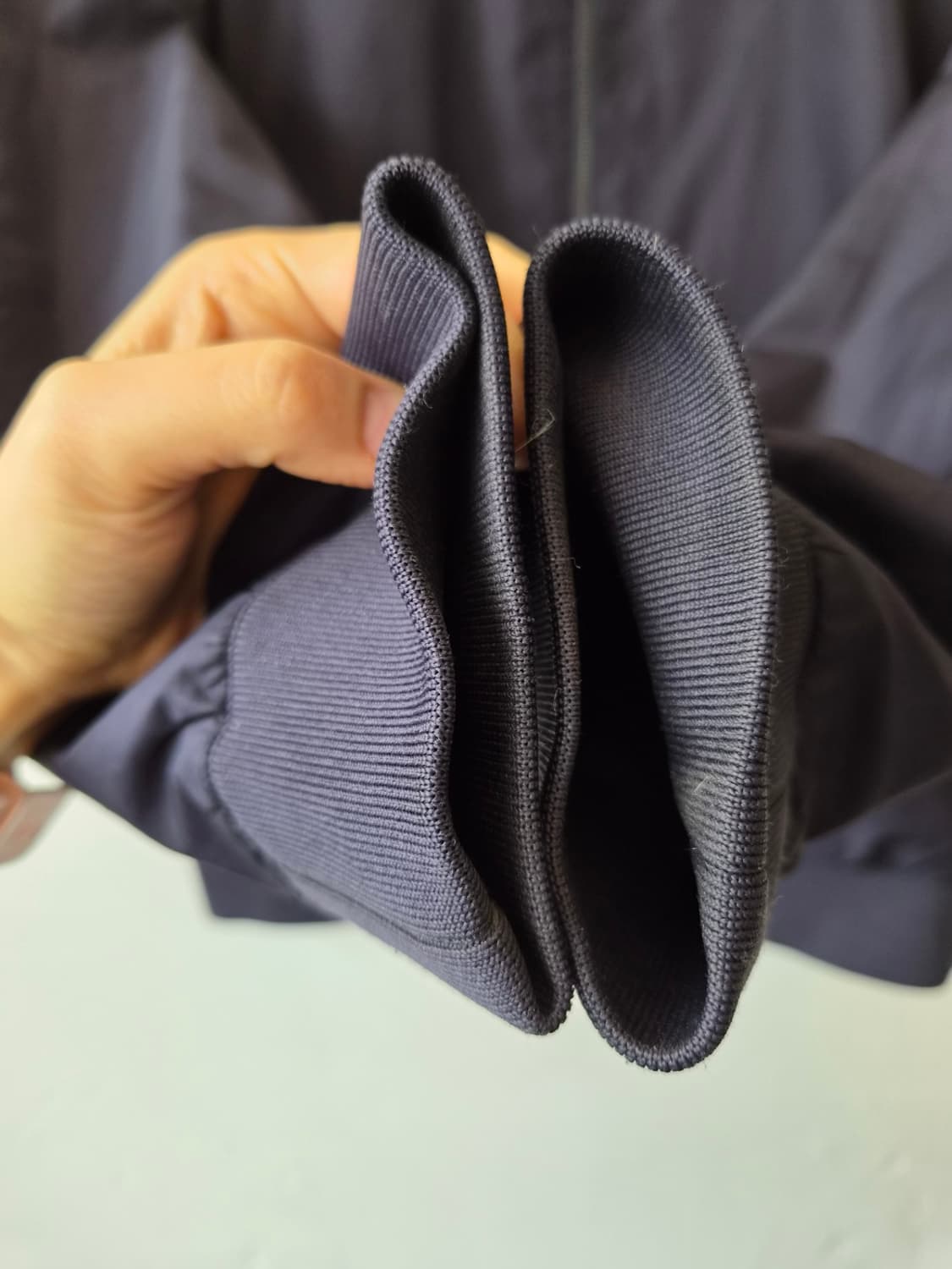 코스 COS 남성 네이비블루종점퍼 S사이즈 상품이미지5