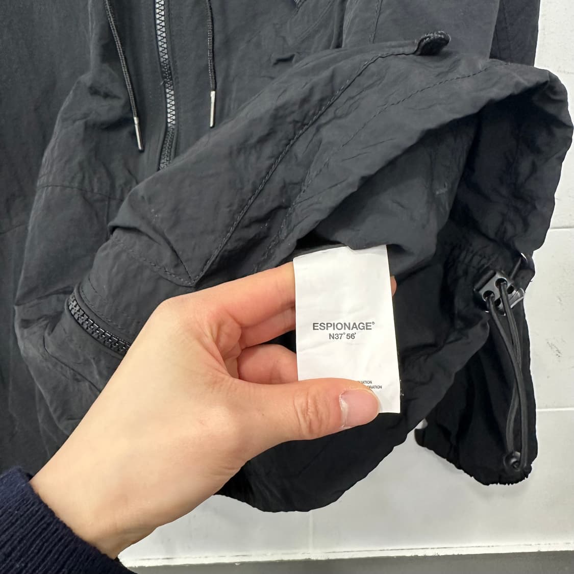 에스피오나지 나일론 자켓 상품이미지5