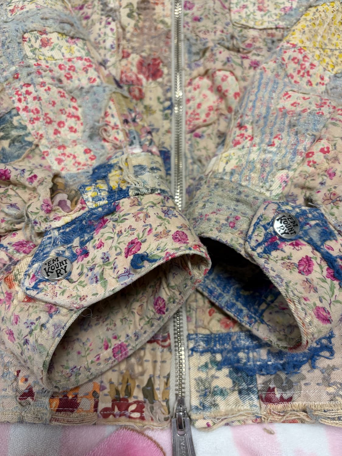 [4]캐피탈 마리아 보로자켓 베이지 상품이미지3