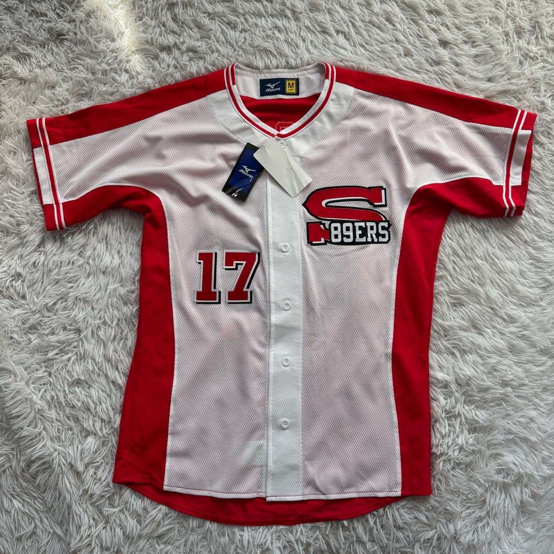 MIZUNO 일본빈티지 야구 유니폼 미즈노 빈티지 유니폼 반팔 m 95 상품이미지2