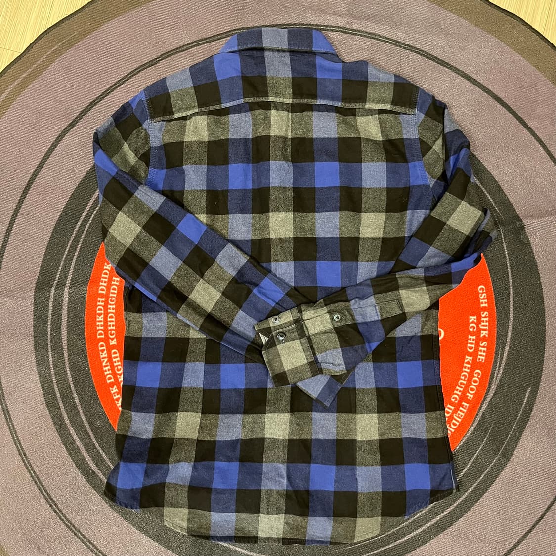 라코스테 체크셔츠 L 상품이미지2