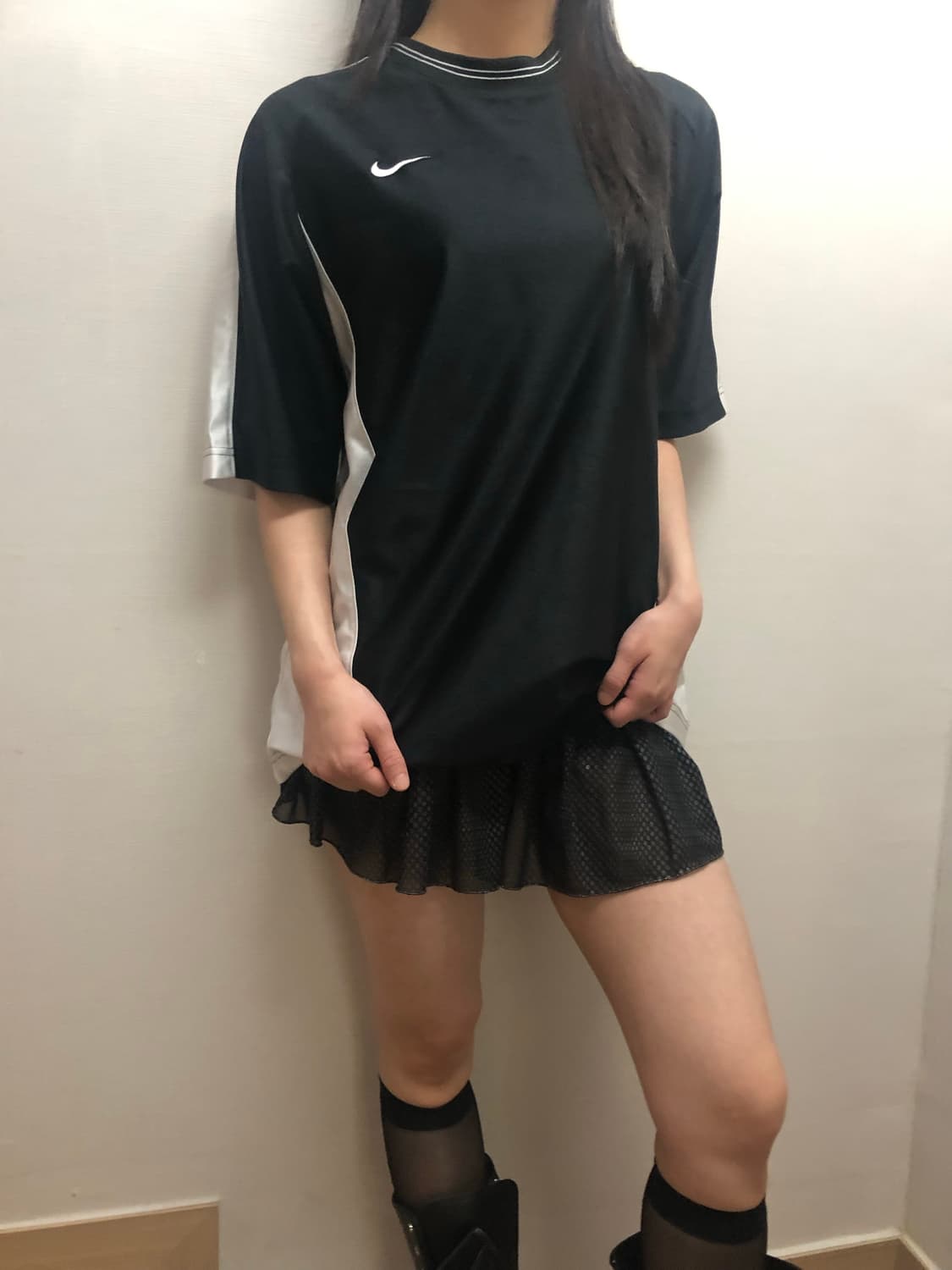 빈티지 나이키 블랙 스포티 반팔 상품이미지7