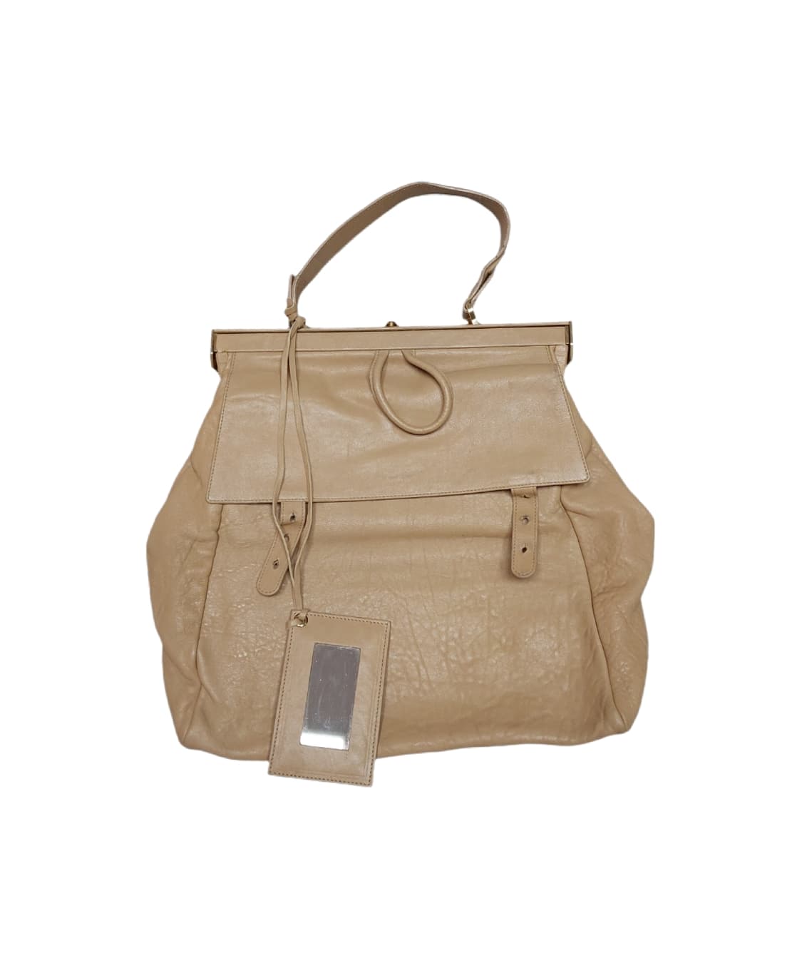 발렌시아가 컨버터블 레더 탑핸들 투웨이백 상품이미지4