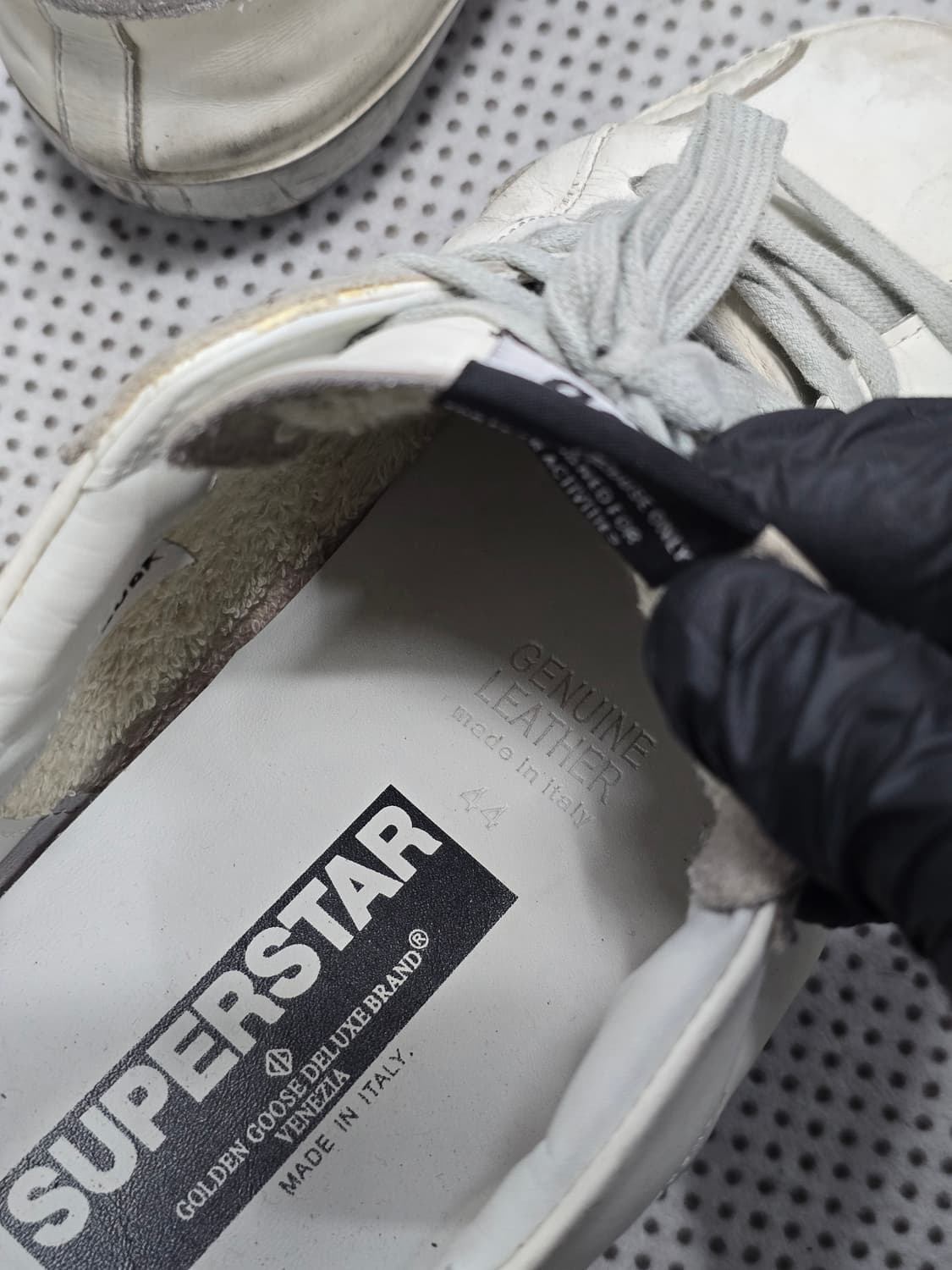 골든구스 44 화이트 스니커즈 280사이즈 상품이미지5