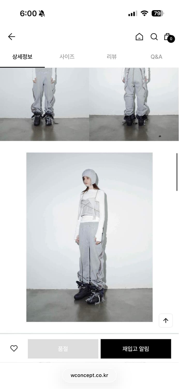 [오호스] Savage 퍼 뷔스티에, 그레이 상품이미지7