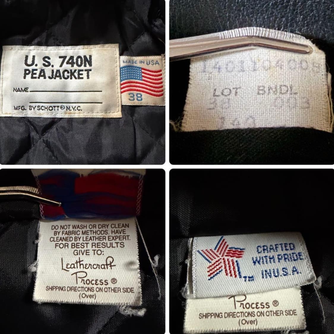 Schott 740n leather jacket 상품이미지8