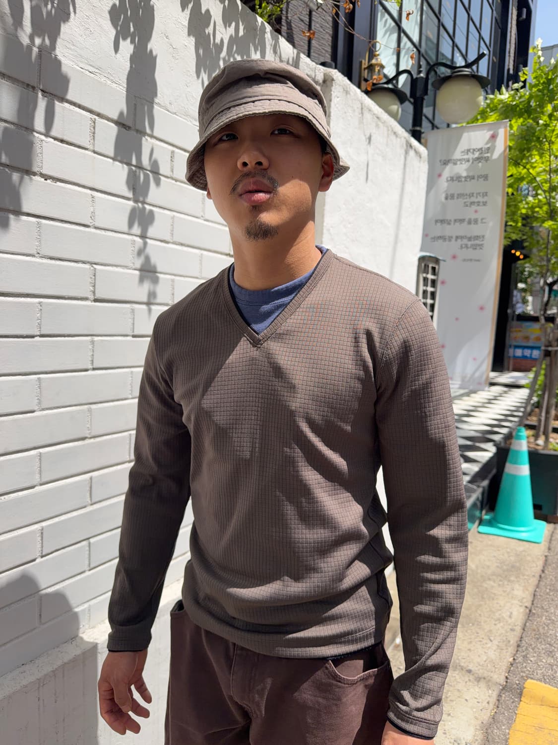 Nicole club for men V-neck LS 상품이미지6