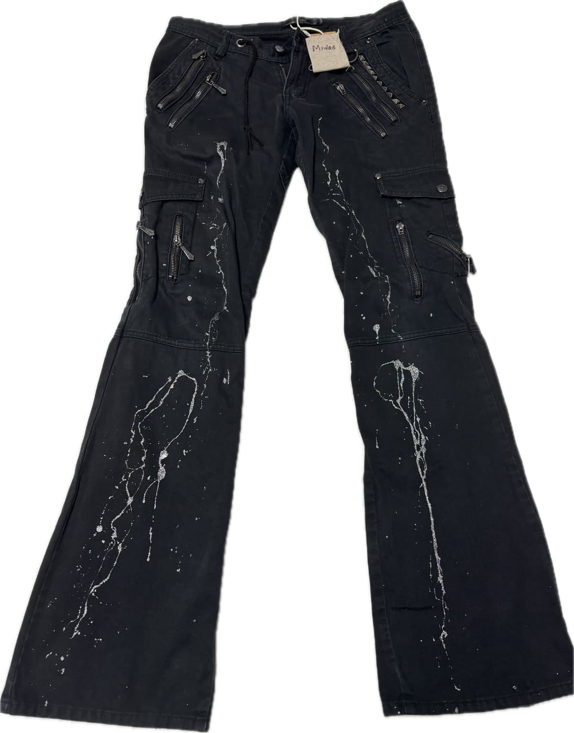 미다스 Midas 세미 부츠컷 카고팬츠 상품이미지1