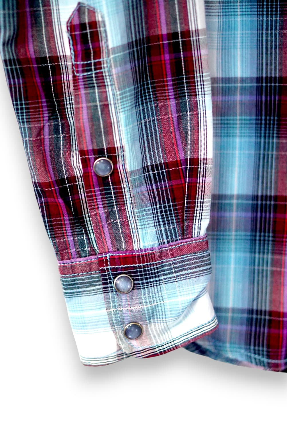 웨스턴 체크 셔츠 상품이미지4