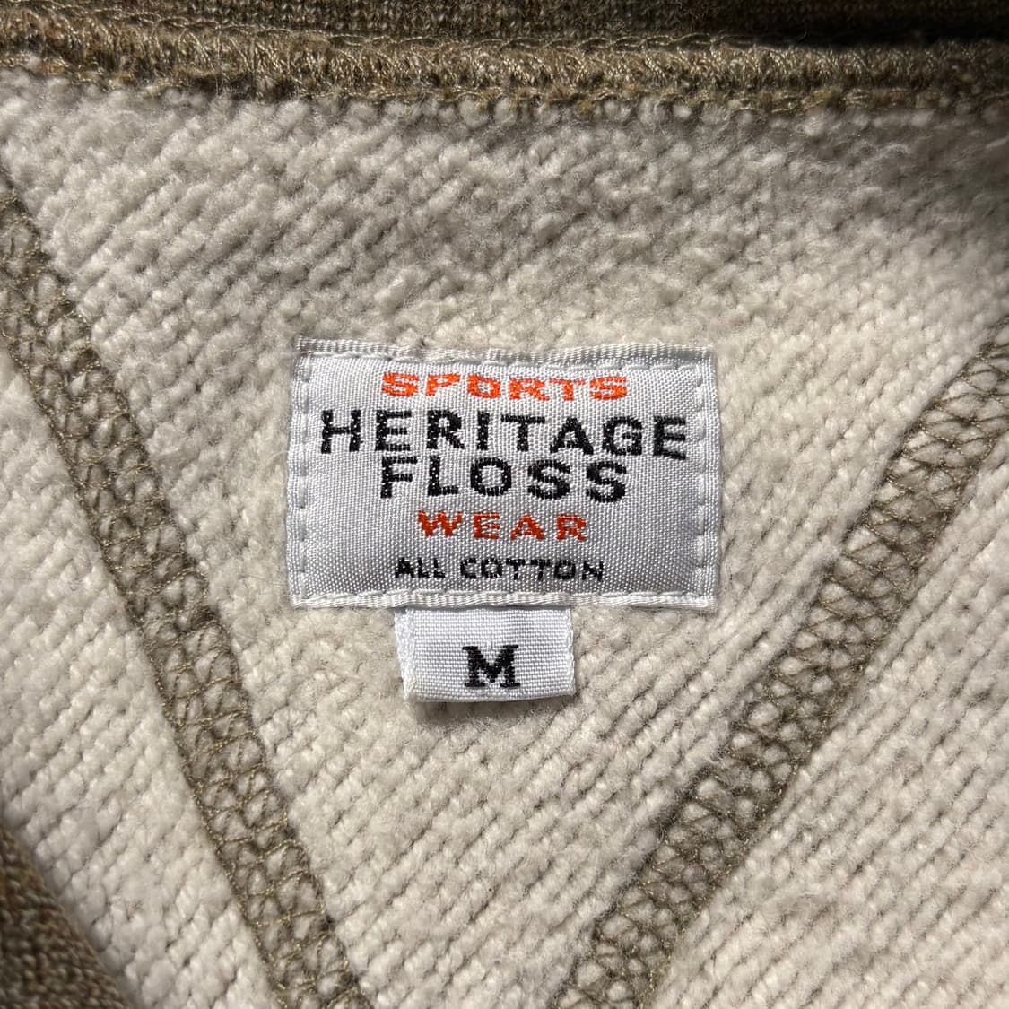 Heritagefloss 헤리티지 플로스 포인트 반집업 니트 상품이미지6
