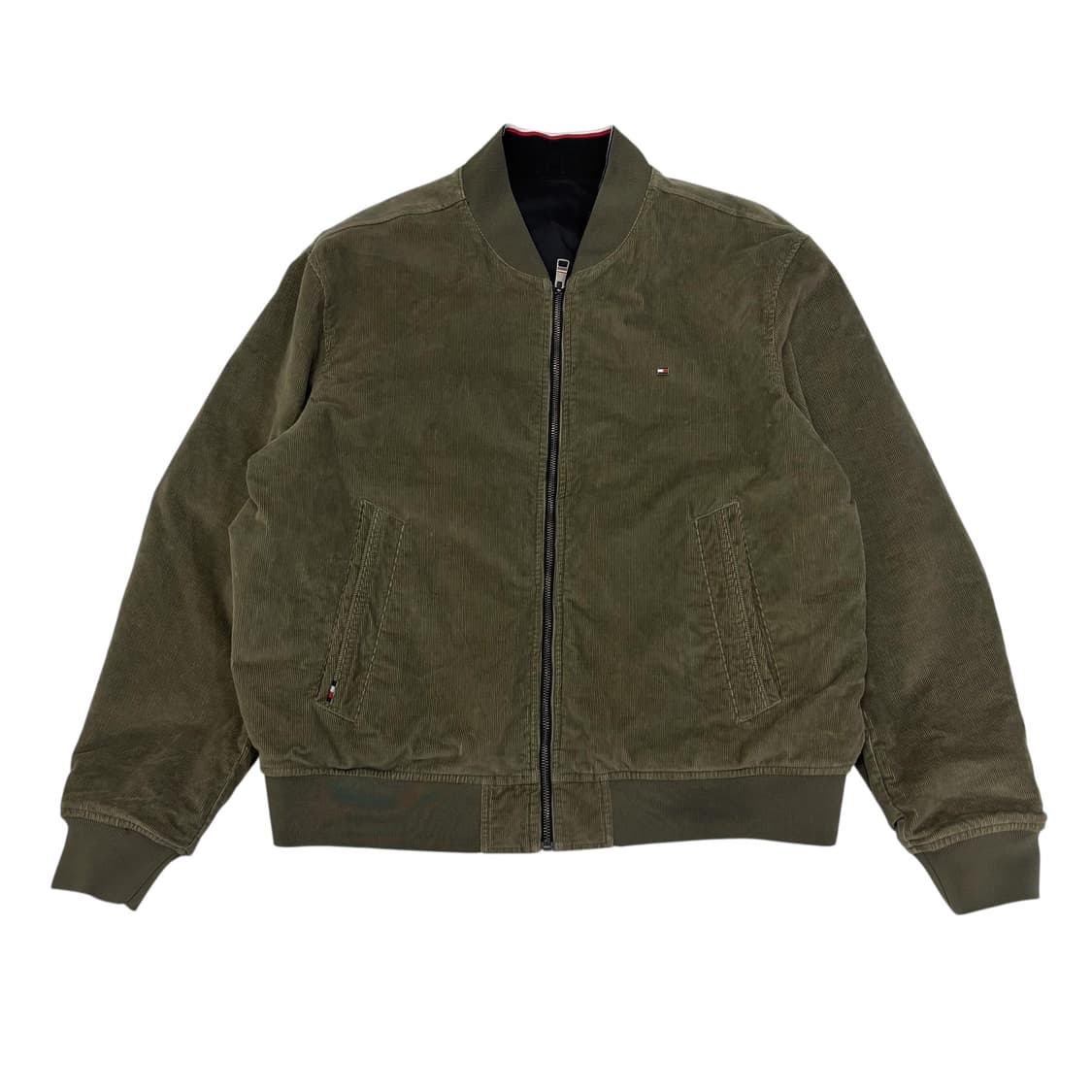 타미힐피거 코듀로이 리버시블 봄버 상품이미지1
