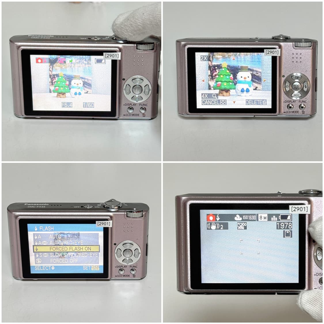 파나소닉 루믹스 FX33 핑크 빈티지디카 상품이미지5