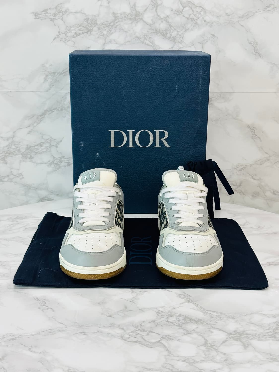 [40/풀구성] 디올 B27 로우탑 스니커즈 그레이 상품이미지2