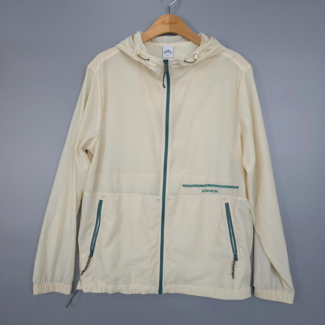 아이더 EIDER 기능성 바람막이 자켓 아이보리 M 상품이미지1