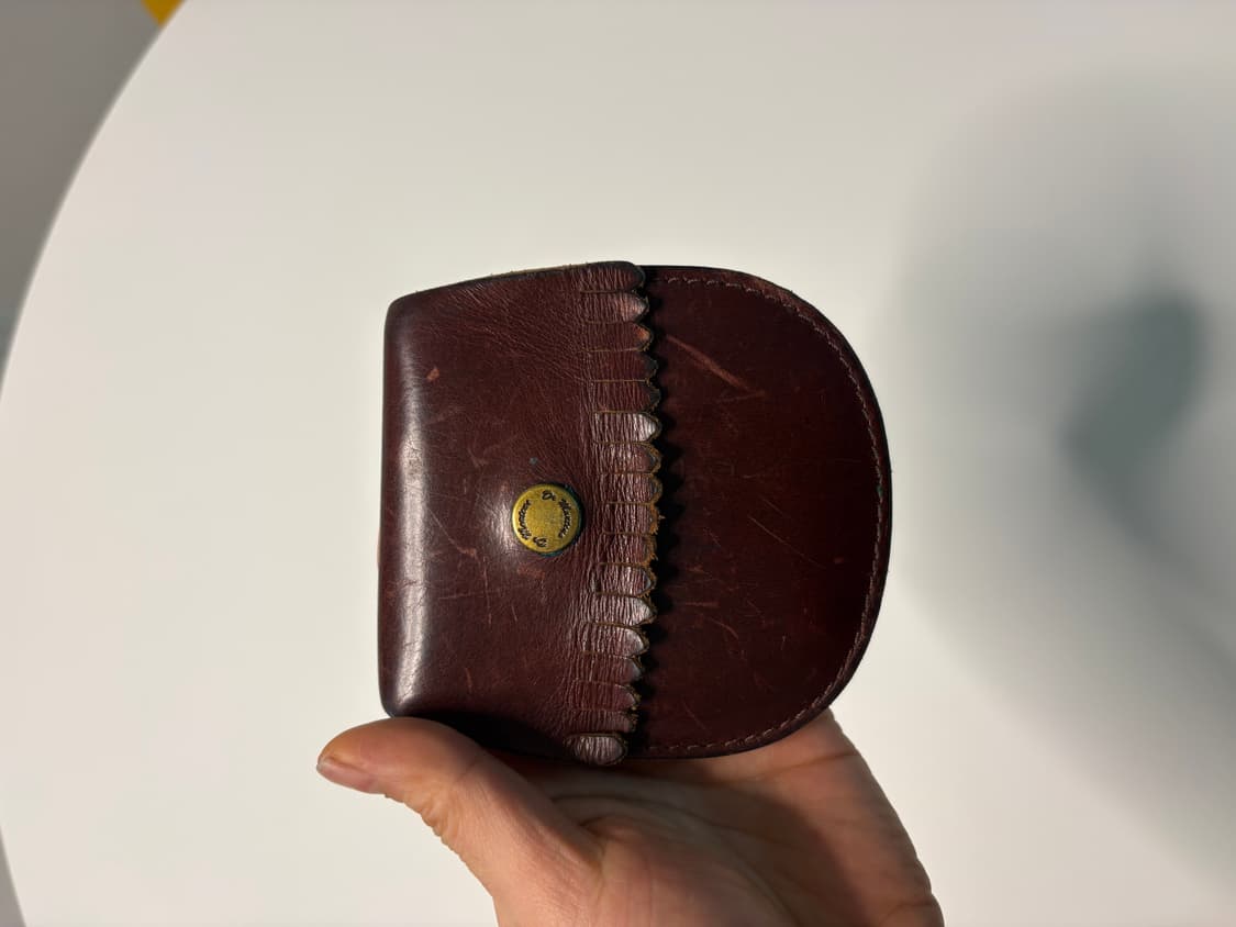 닥터마틴 빈티지 브라운 레더 지갑 상품이미지1