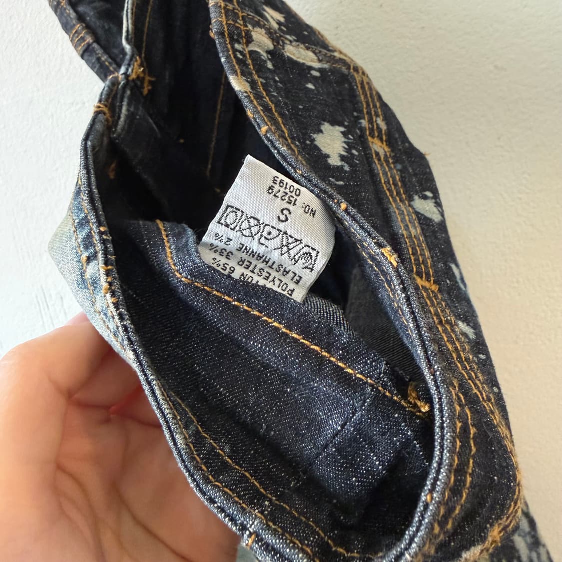 Japanese vtg 패치워크 데님진 상품이미지6