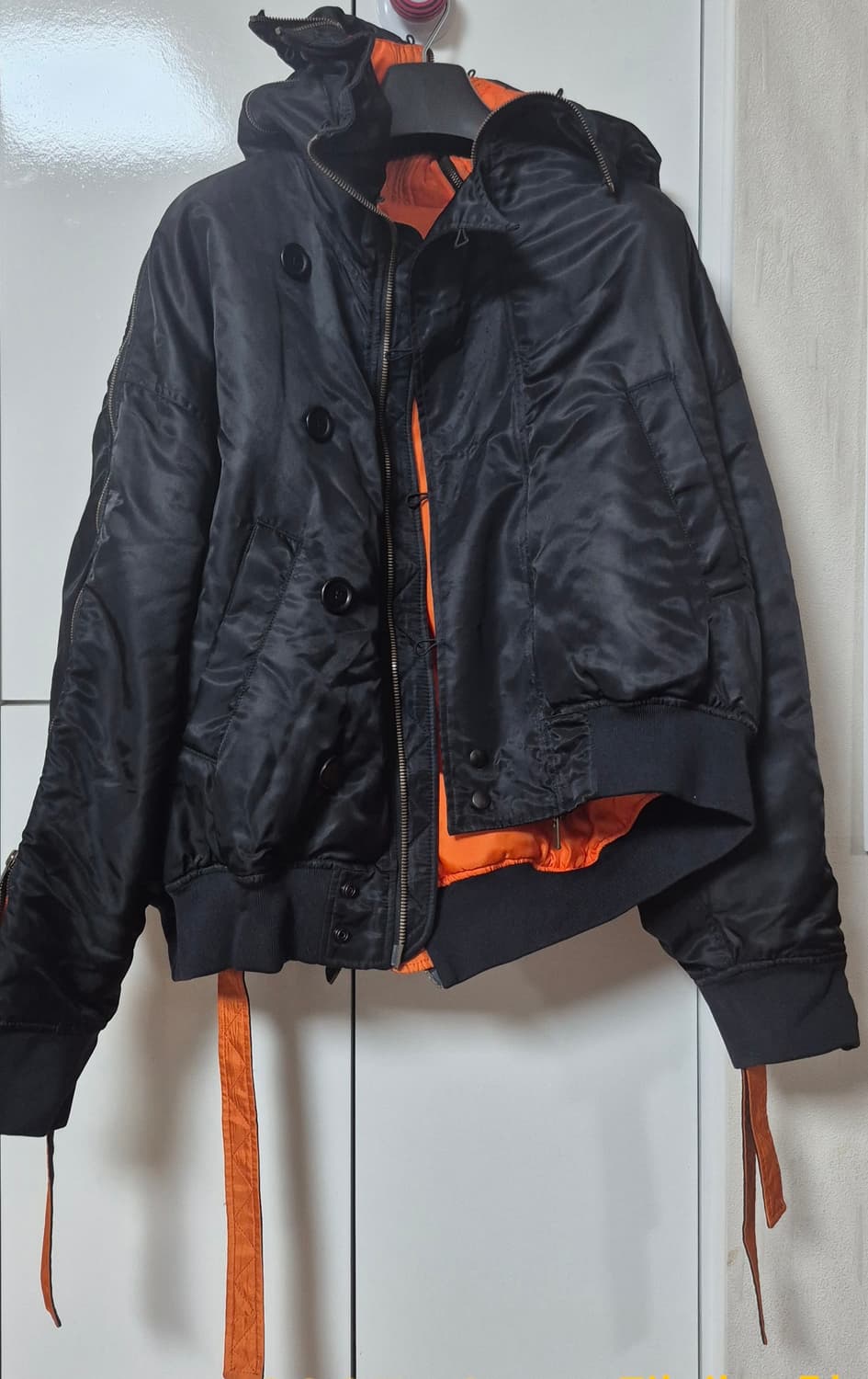 와이프로젝트 멀티지퍼 봄버자켓 상품이미지1