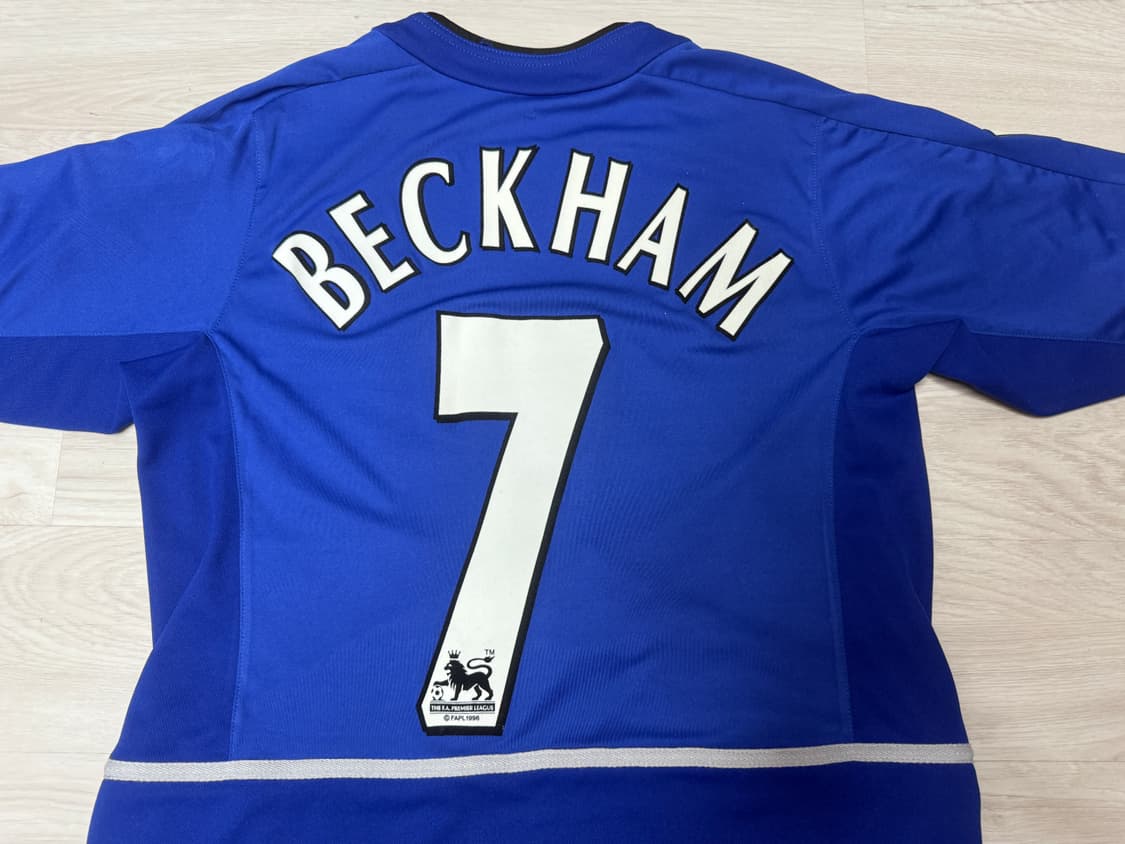 [S] 나이키 맨유 02-03 써드 베컴 리그 마킹 유니폼 상품이미지6