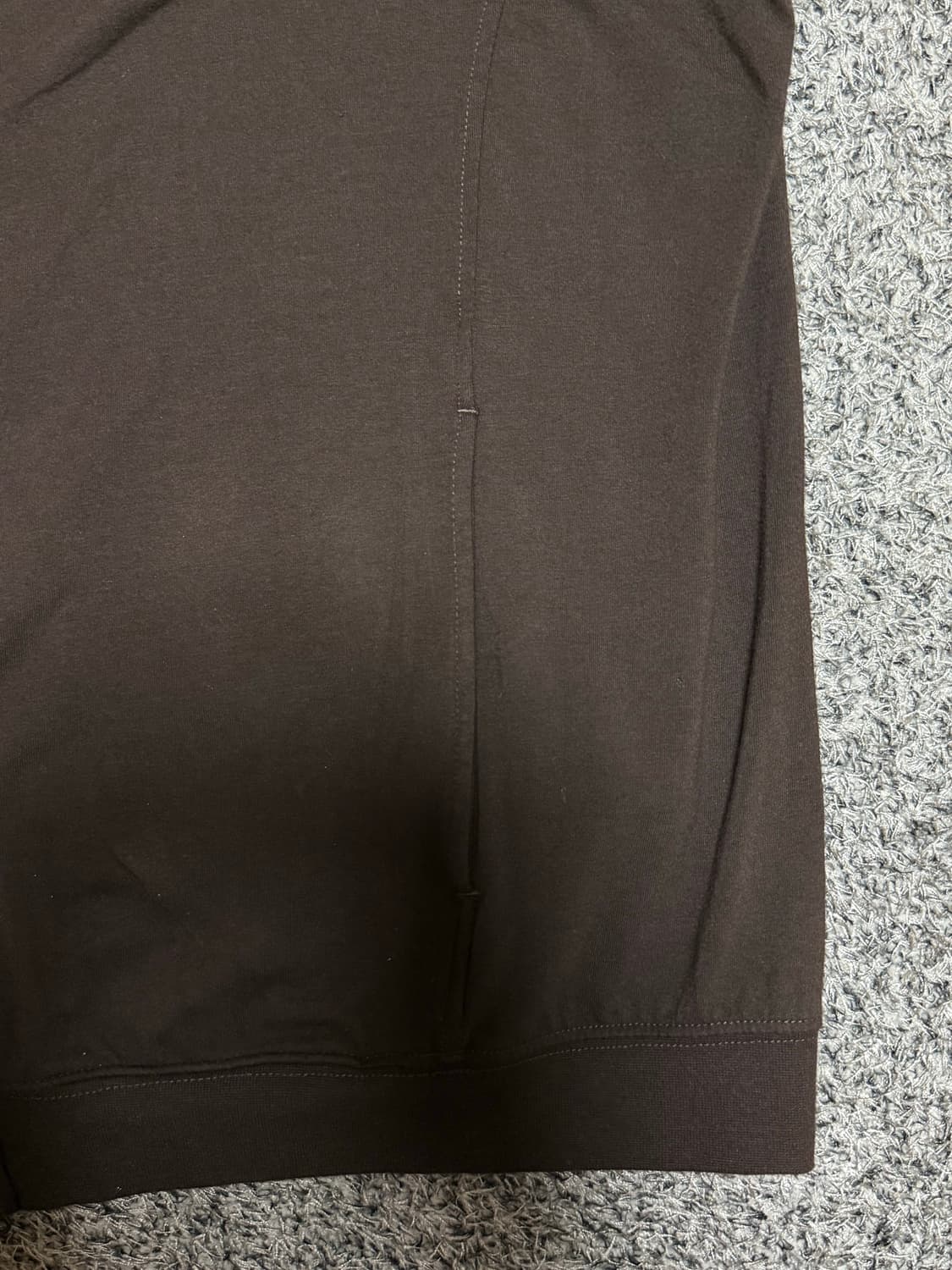 인사일런스 라이트웨이트 집업 후디 브라운 상품이미지4