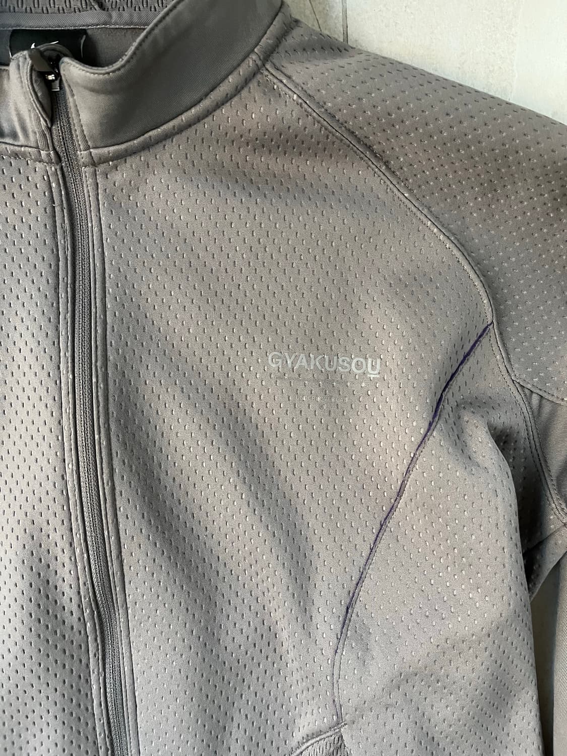 갸쿠소우 기모 러닝 집업 상품이미지3