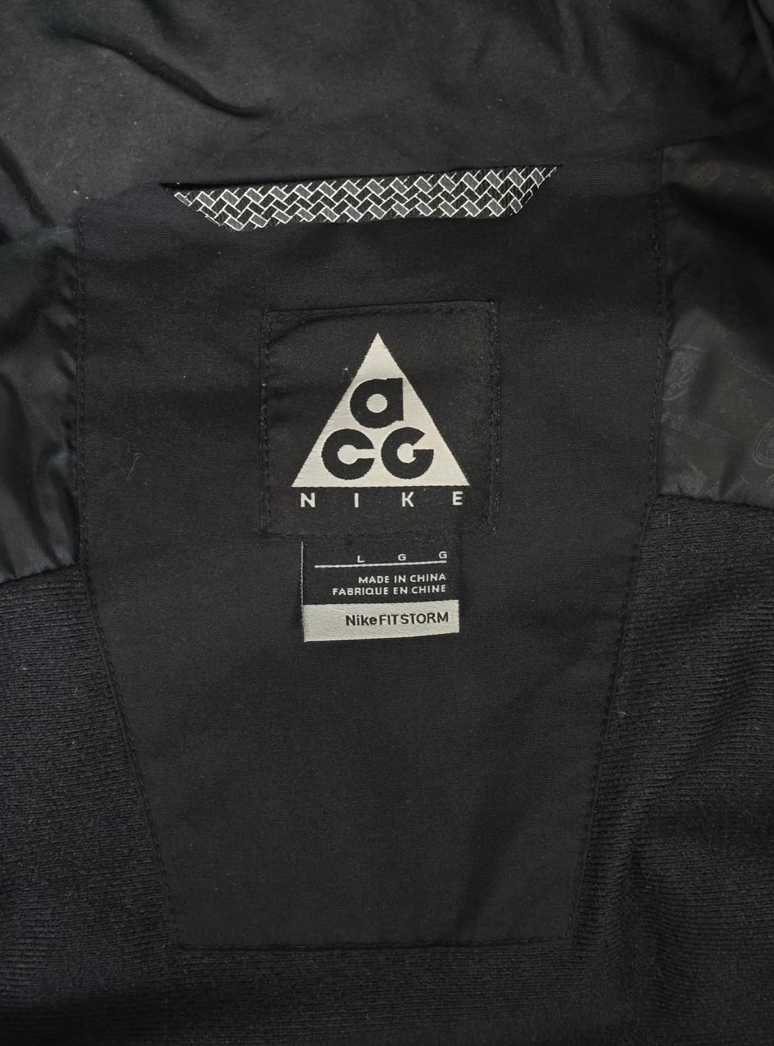 나이키 ACG 후드 바람막이 자켓 블랙 L 상품이미지9