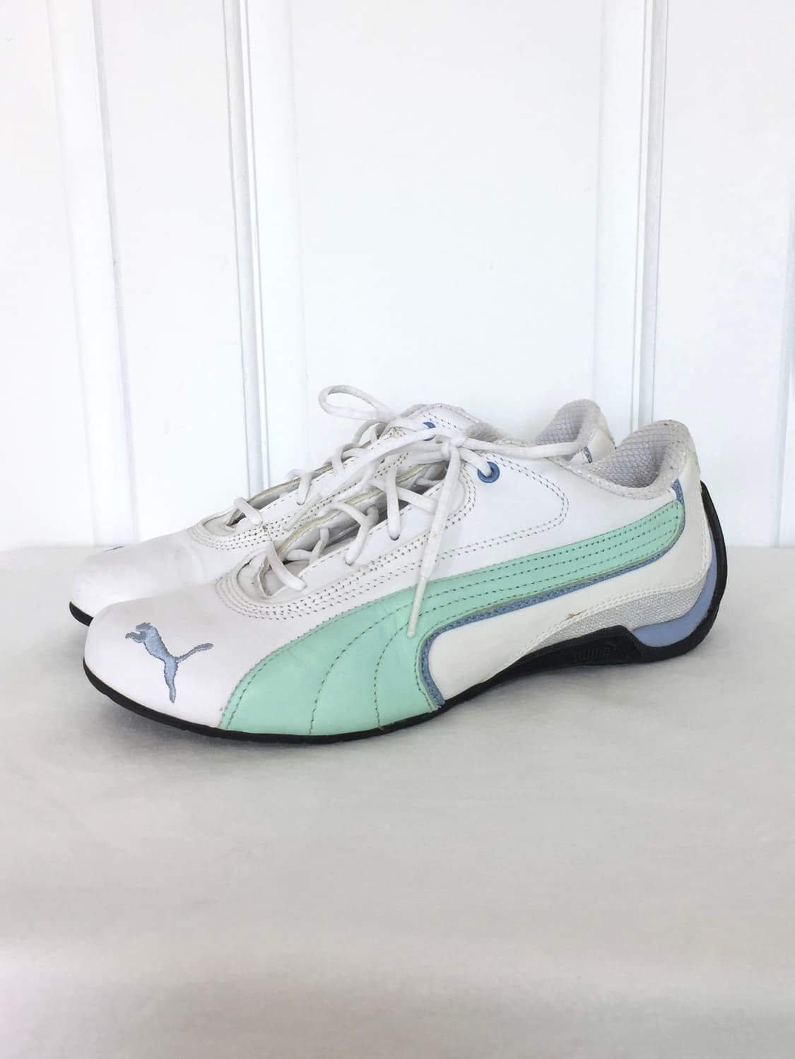 Puma White Mint Speedcat Sneakers 상품이미지1