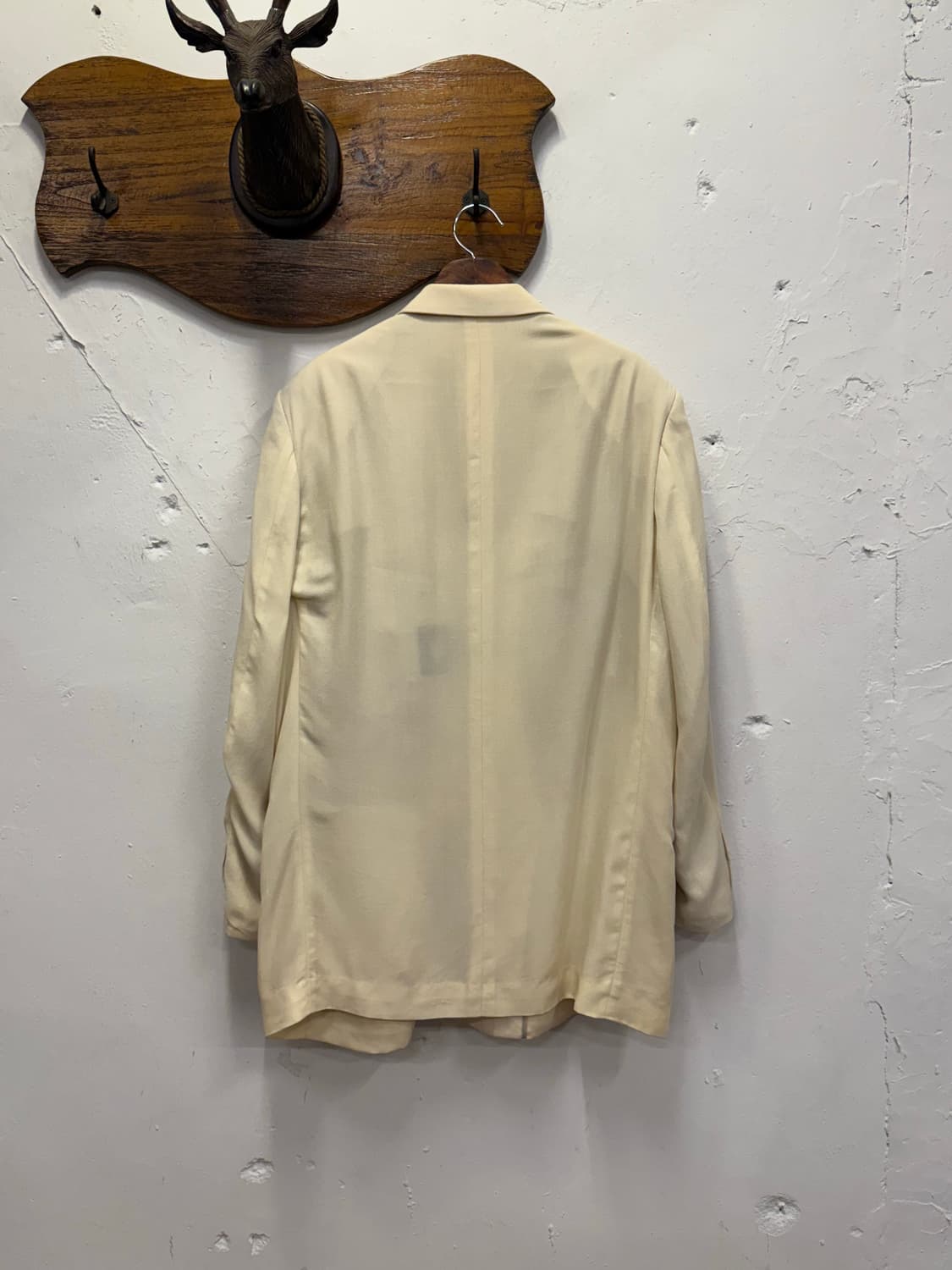  L) LANVIN Paris Double-Breasted Tencel  상품이미지6