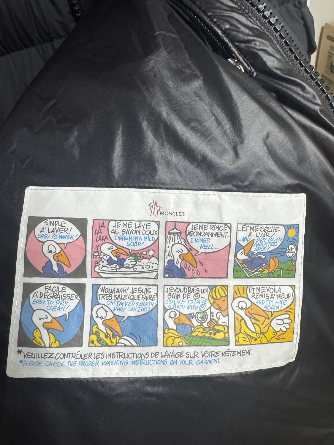 24FW 몽클레어 베제르 블랙 7사이즈 정품 상품이미지9