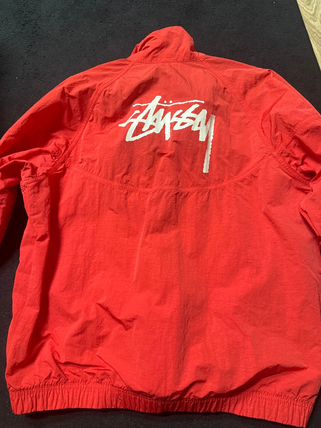 나이키 스투시 윈드러너 하바네로 레드 상품이미지2