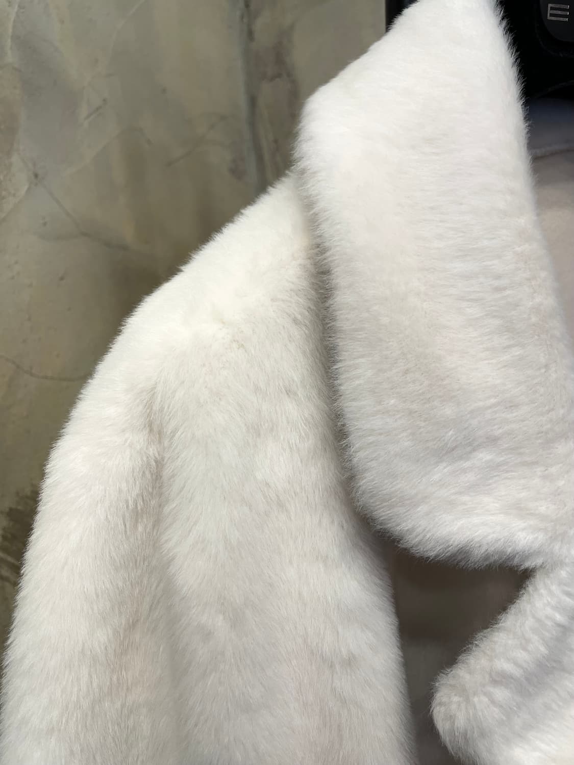 100% 알파카 롱코트 55~66 상품이미지2