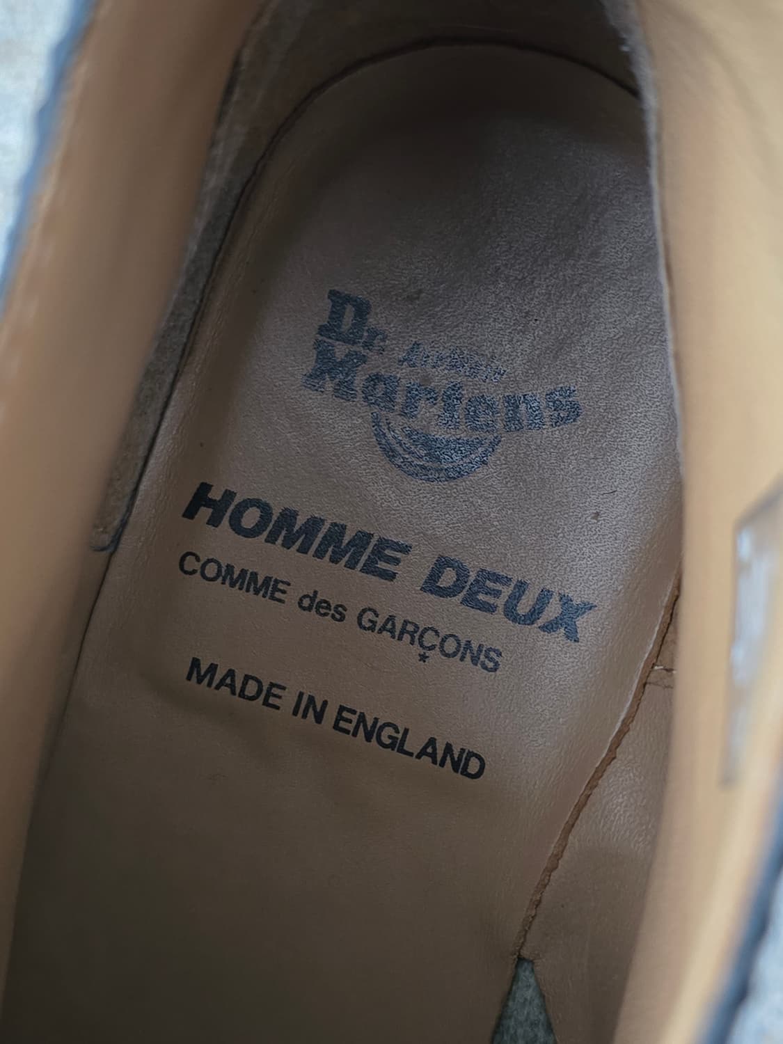 (260)닥터마틴 꼼데가르송 옴므 추카 부츠 상품이미지10