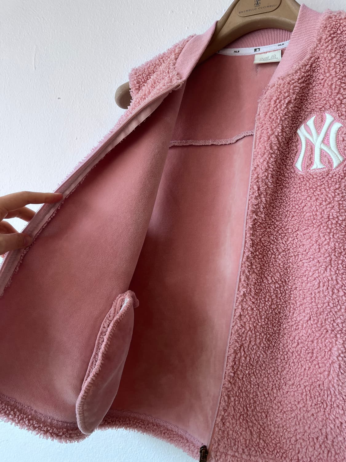 MLB 키즈 핑크부클조끼 상품이미지5