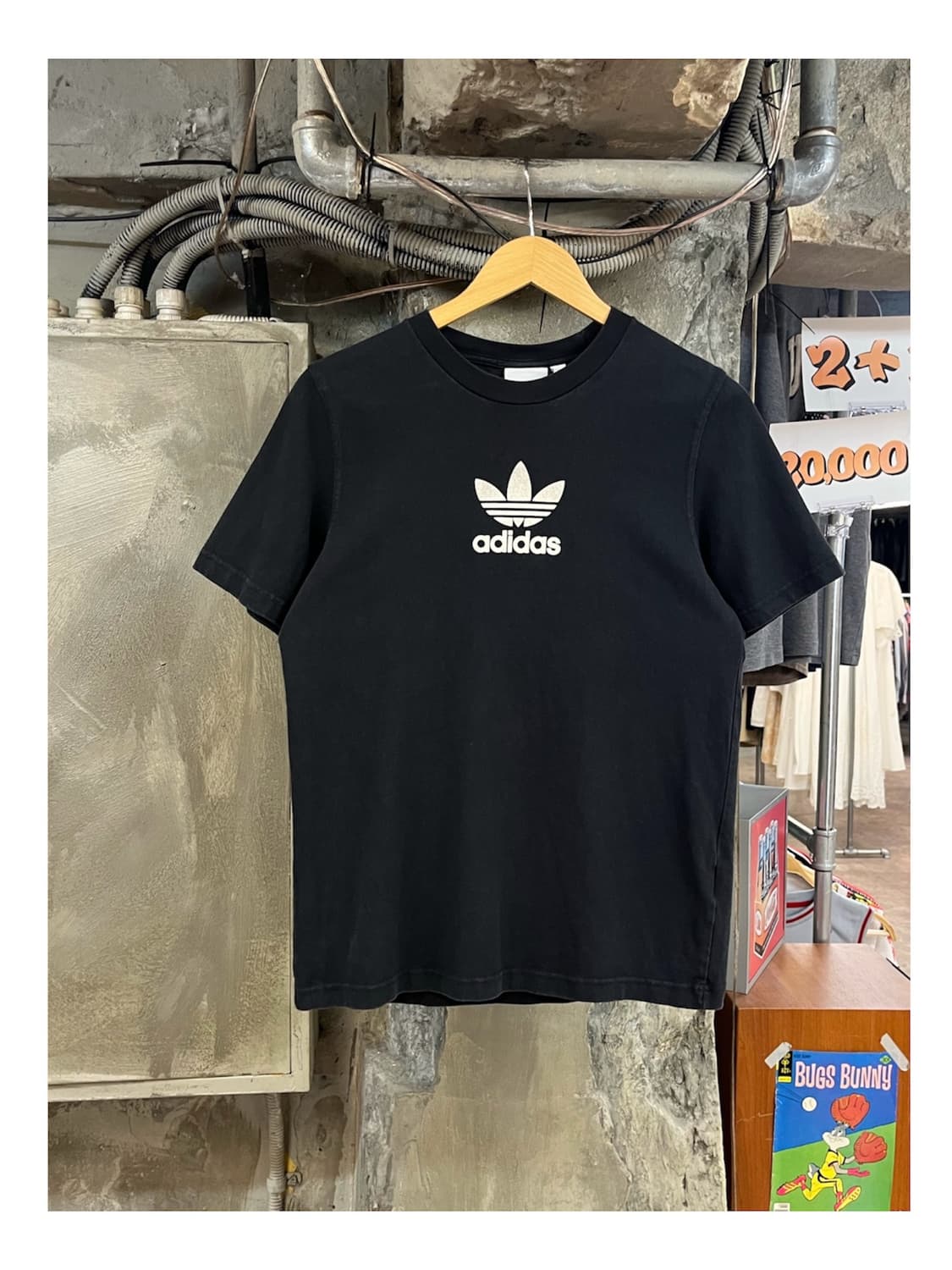 아디다스 반팔티 블랙 S #csz4085 상품이미지1