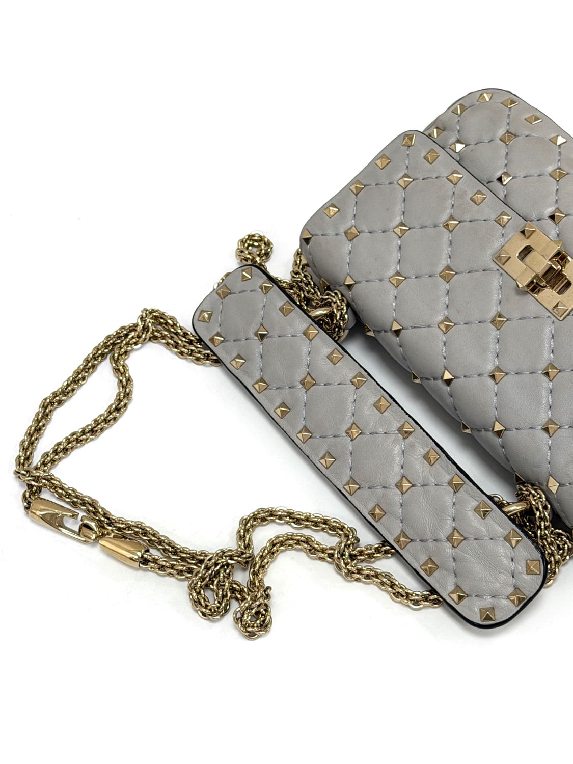 발렌티노 가라바니 락스터드 스파이크 숄더백 상품이미지2