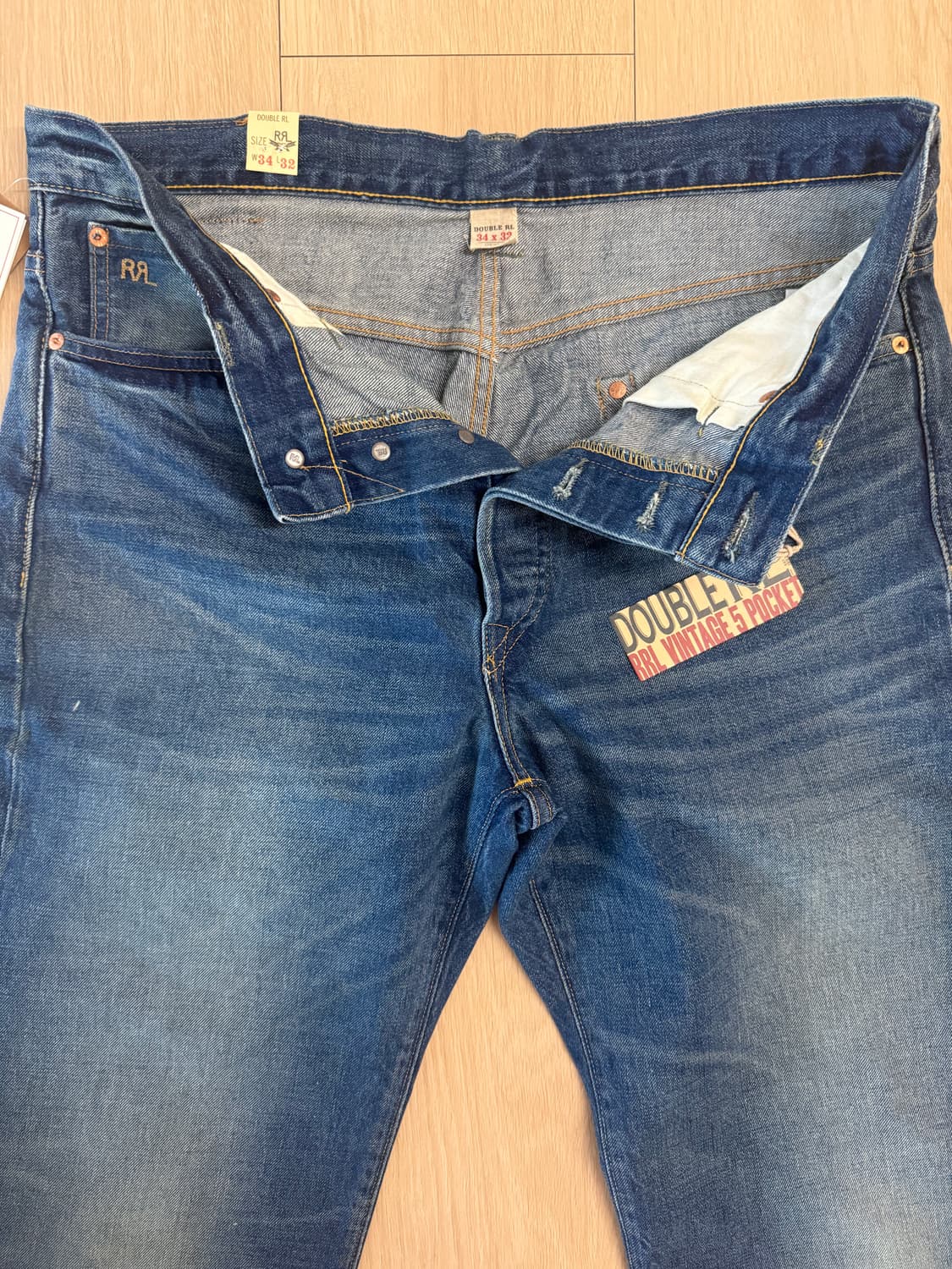 RRL 더블알엘 빈파포 그랜드폴스 진 (새상품) 상품이미지4