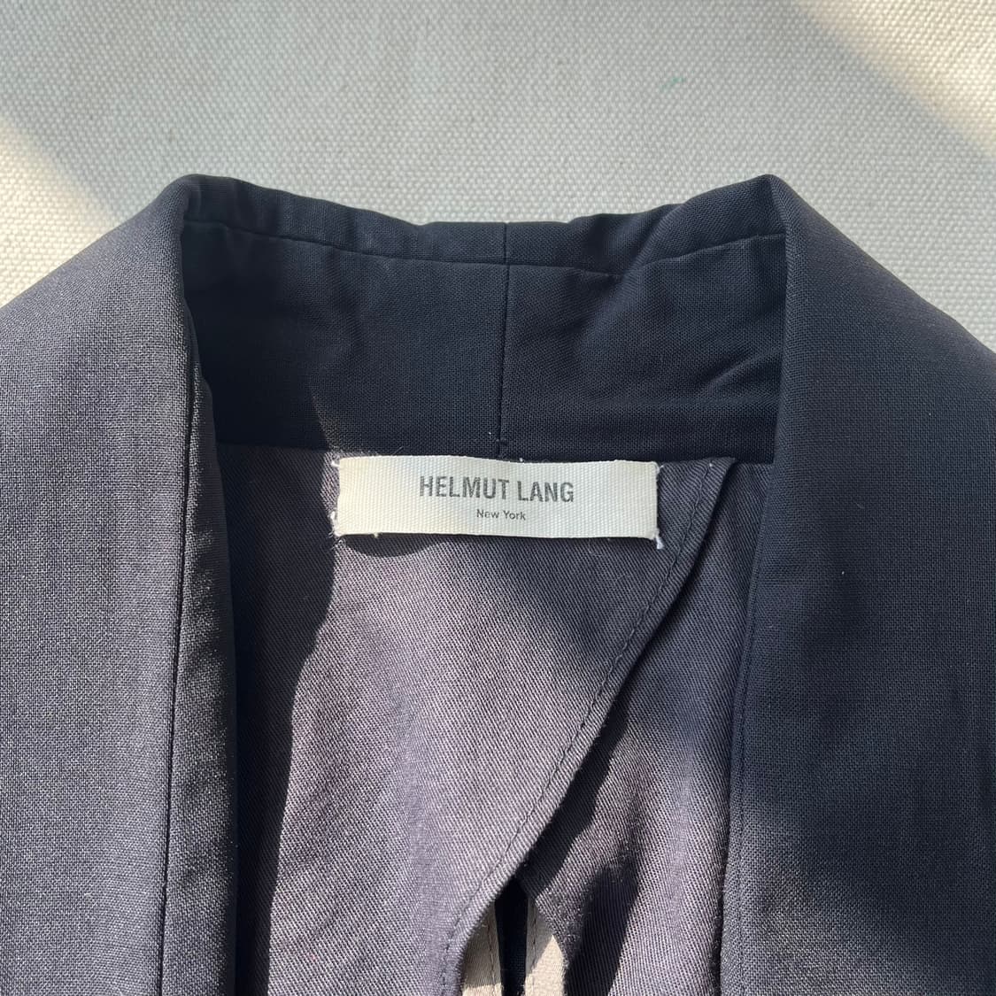 00s 헬무트랭 미니멀 오픈 프론트 자켓 상품이미지5