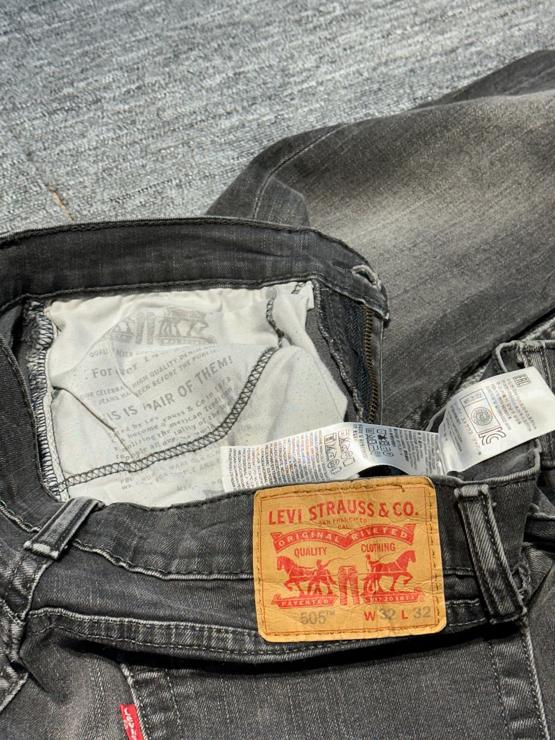 Levi’s 505 W32 L32 상품이미지4
