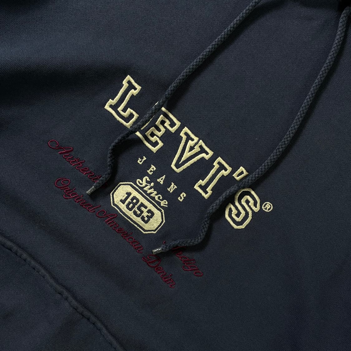 Levi's  리바이스 베이직 스펠아웃 네이비 후드티  상품이미지3