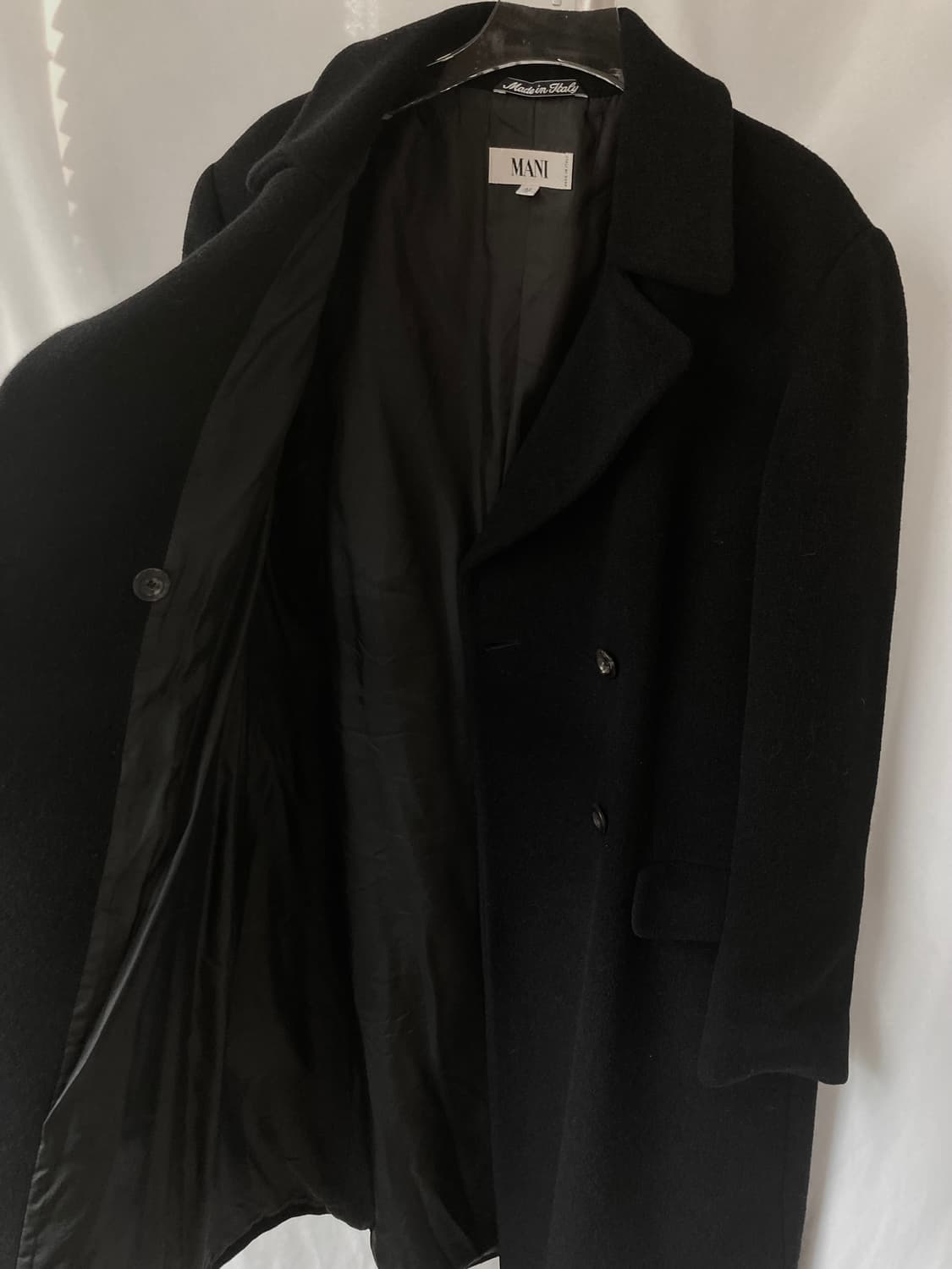 정품) MANI 마니 모100 여성 롱코트 더블코트 상품이미지4