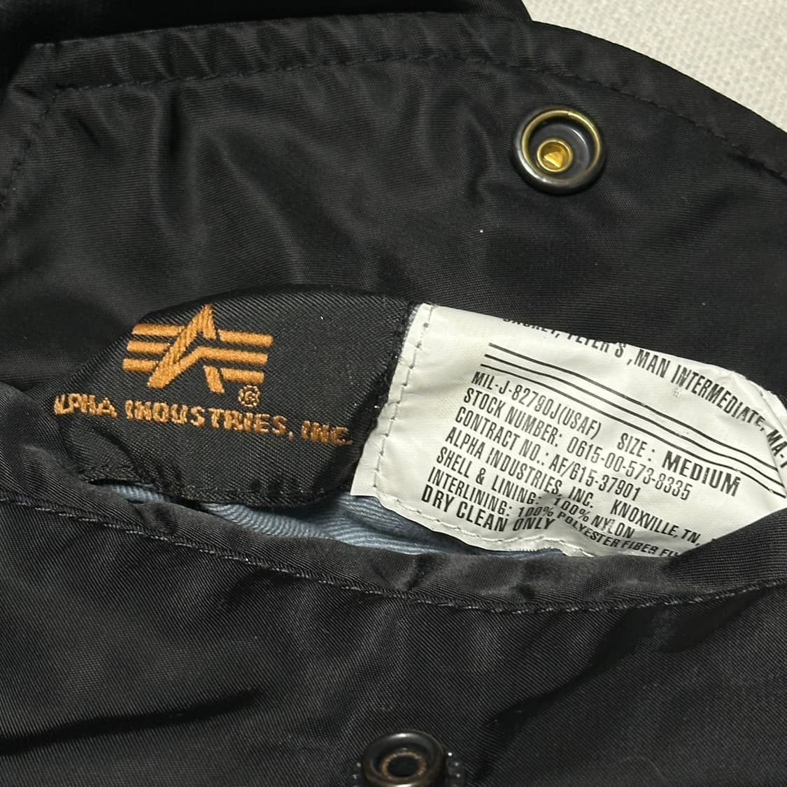 M 알파인더스트리 리버시블 ma-1 항공 자켓 상품이미지6