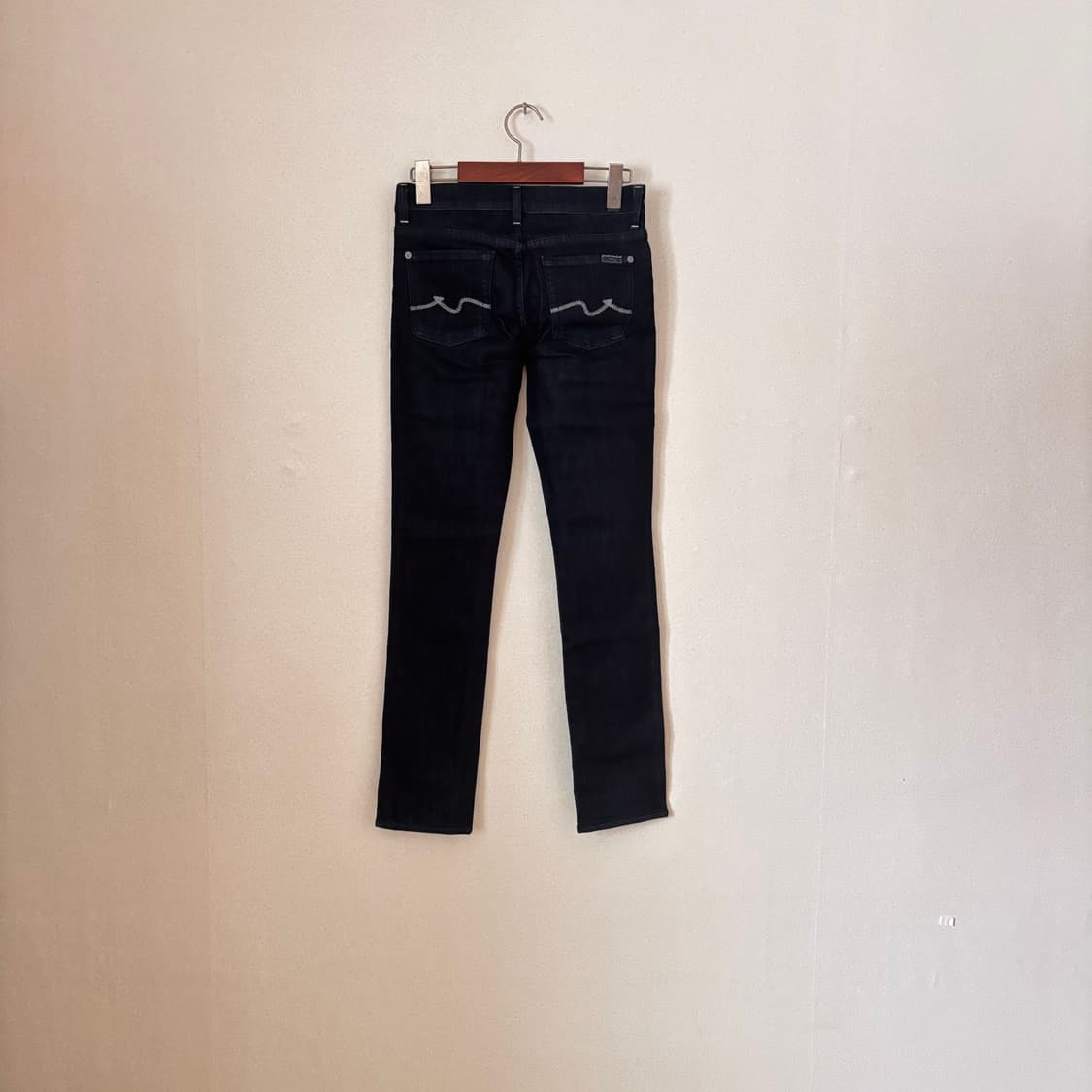 세븐진 25 슬림 데님 청바지 스판 미국 수입 정품 레귤러 상품이미지2